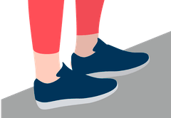 Bakside lår og legger