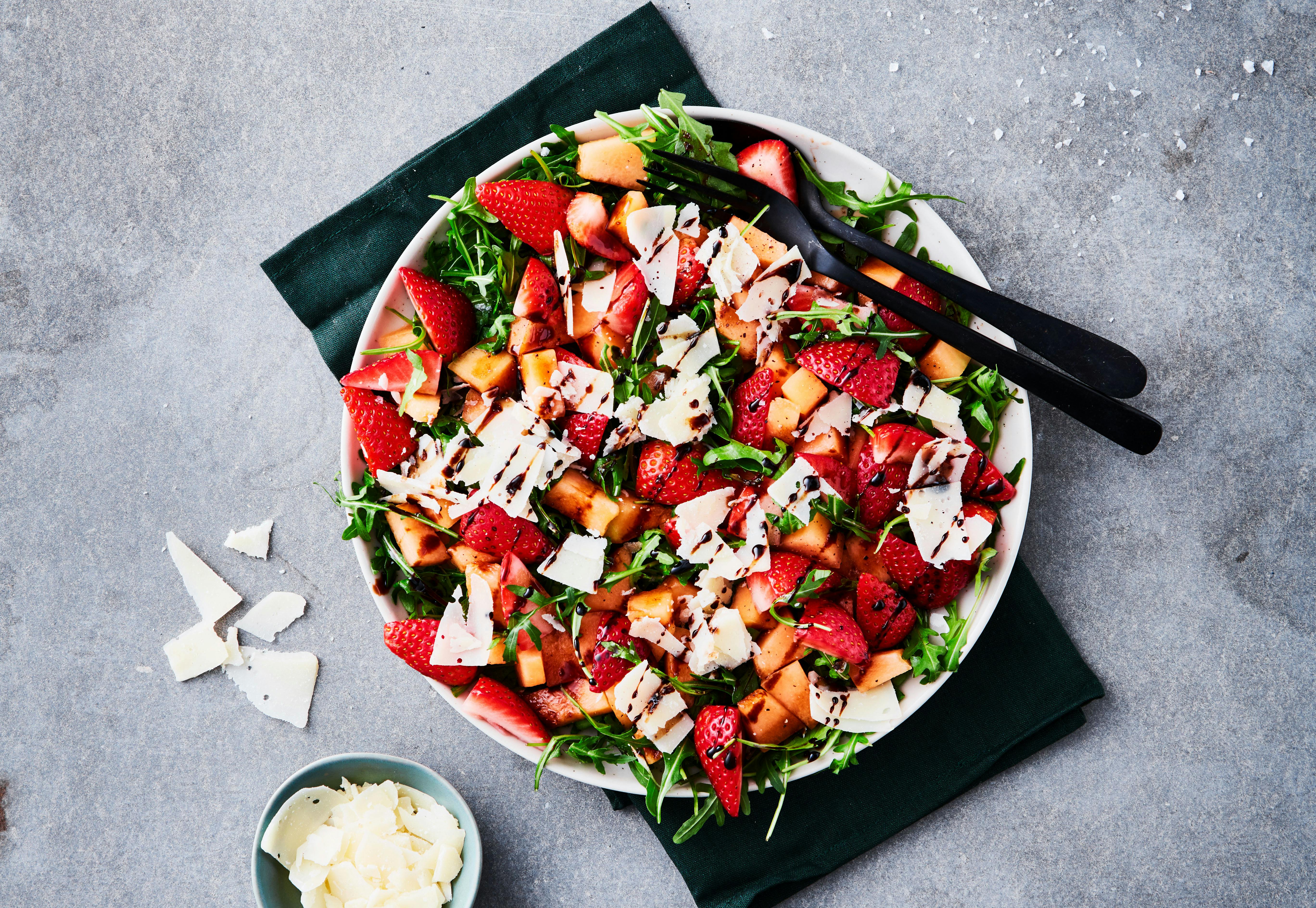 Melonsallad, low FODMAP-recept