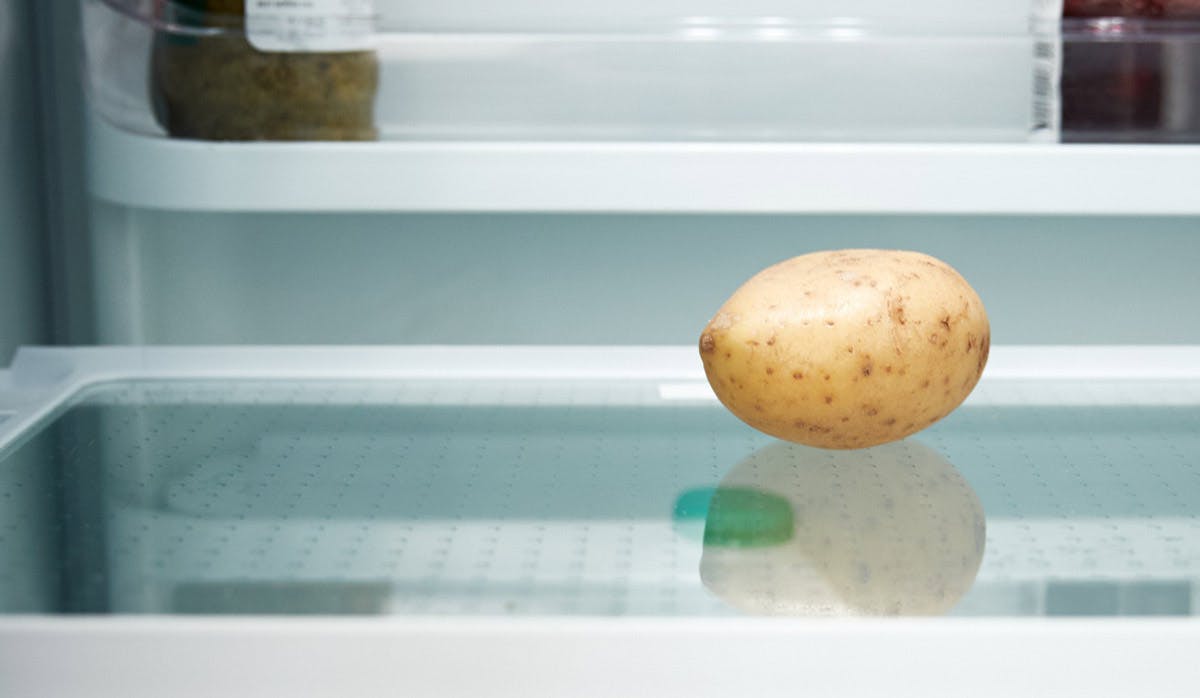 Kartofler i køleskab