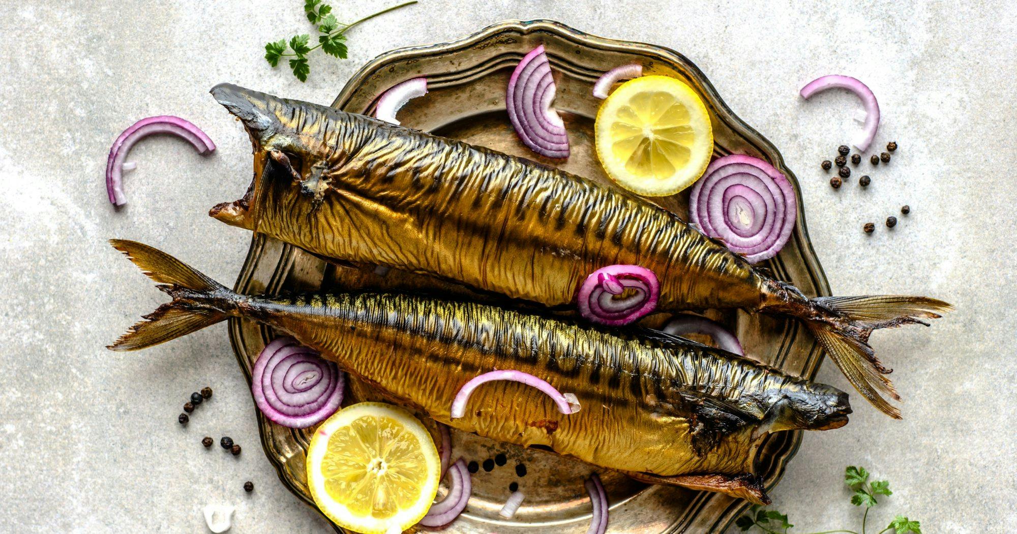 Makrel på en tallerken