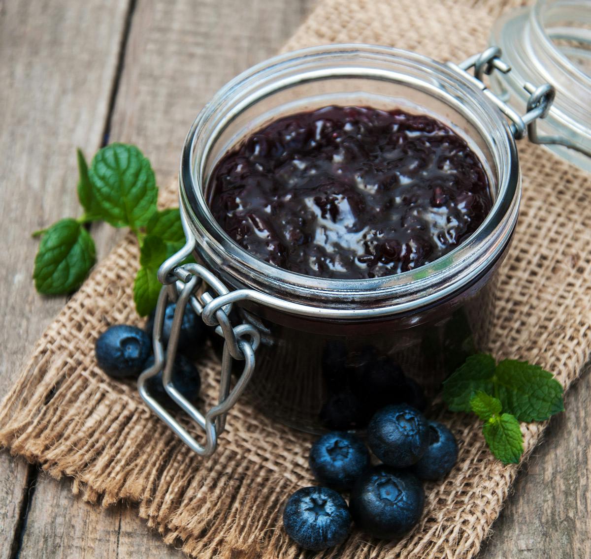 Blåbärssylt