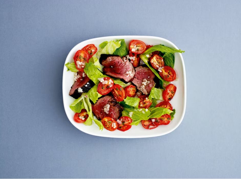 Tomater - tomatsalat med moerbrad