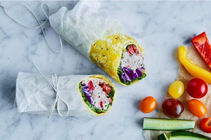Æggewrap med tun