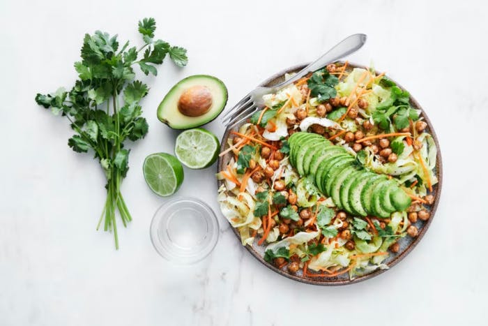 Matpakkesalat med spisskaal