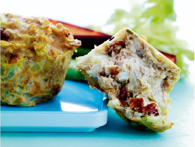 Matpakkemuffins med kylling