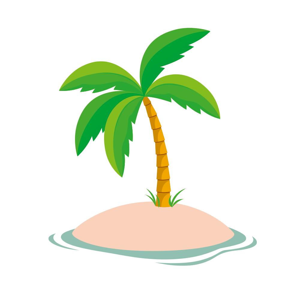 Illustrasjon av palme