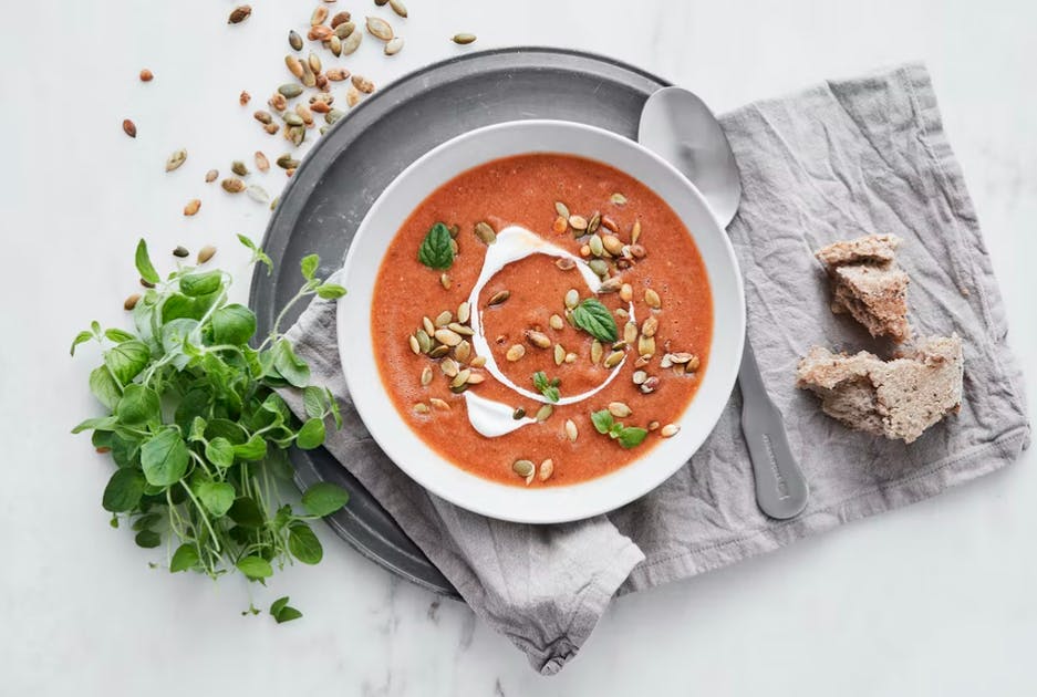 Tomater tomatsuppe