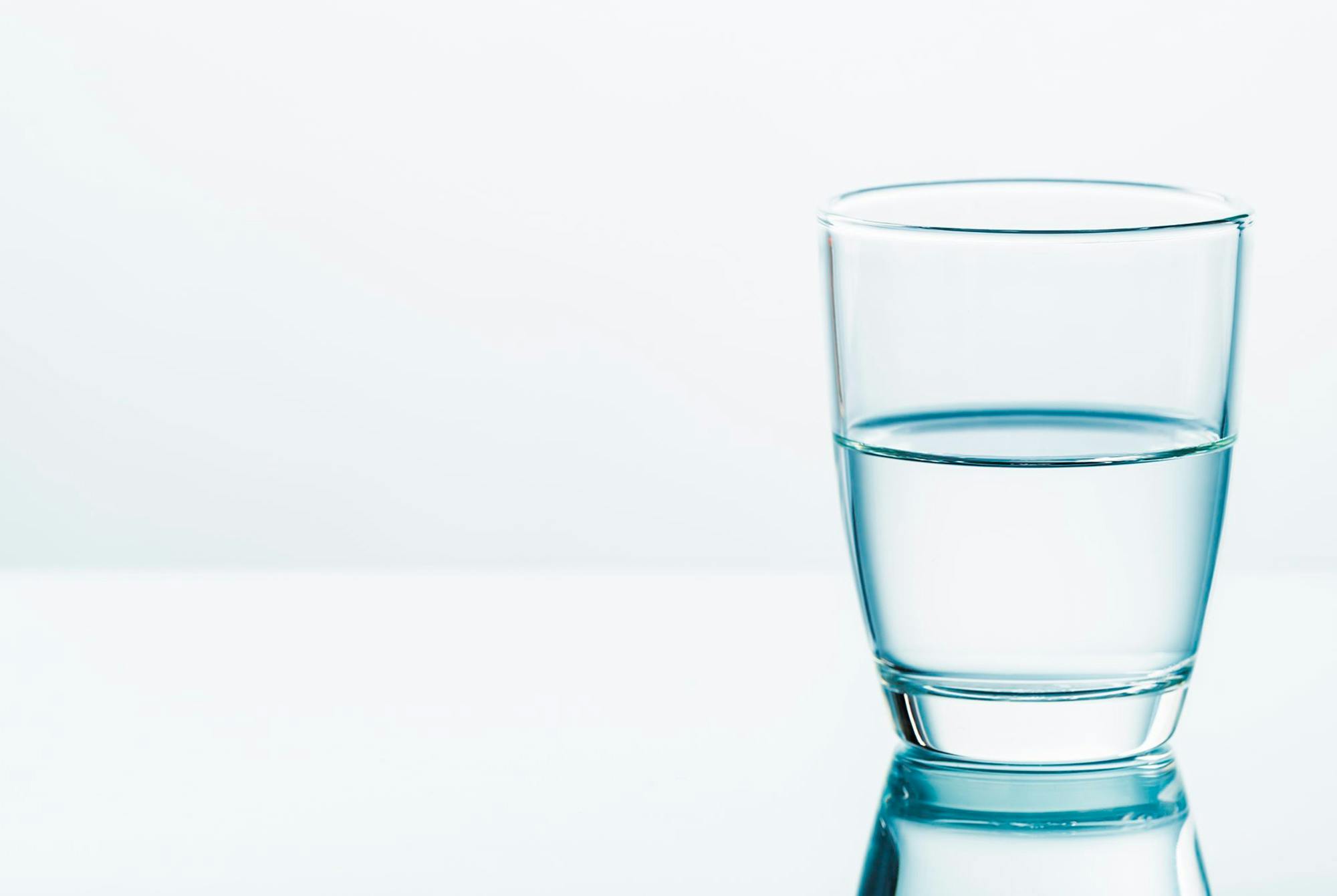 Ett glas vatten