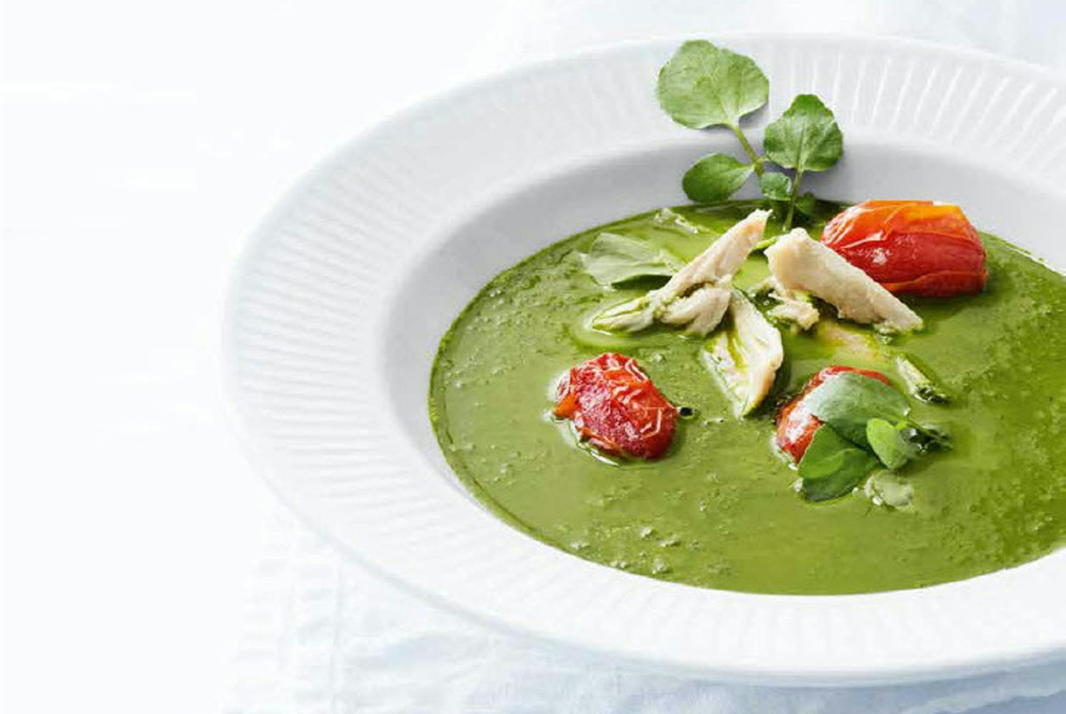 Grønkålssuppe med chili