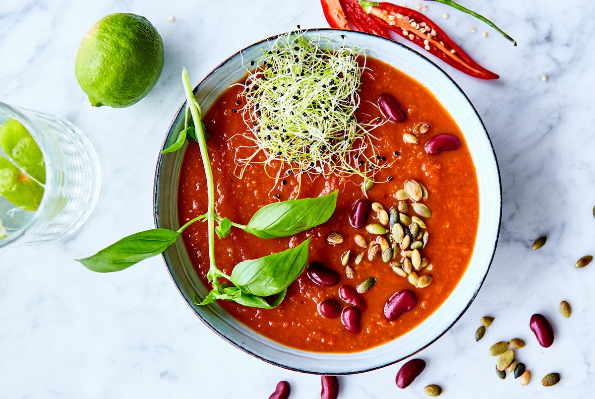 Madrester chilitomatsuppe