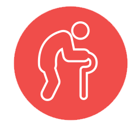 Ikääntyminen lisää vaivaisenluiden riskiä