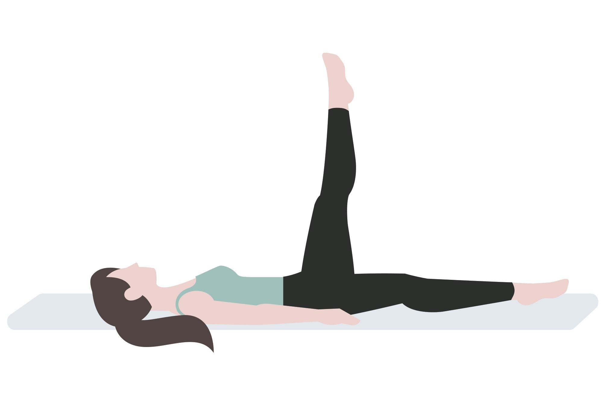 Illustration af måtteøvelse