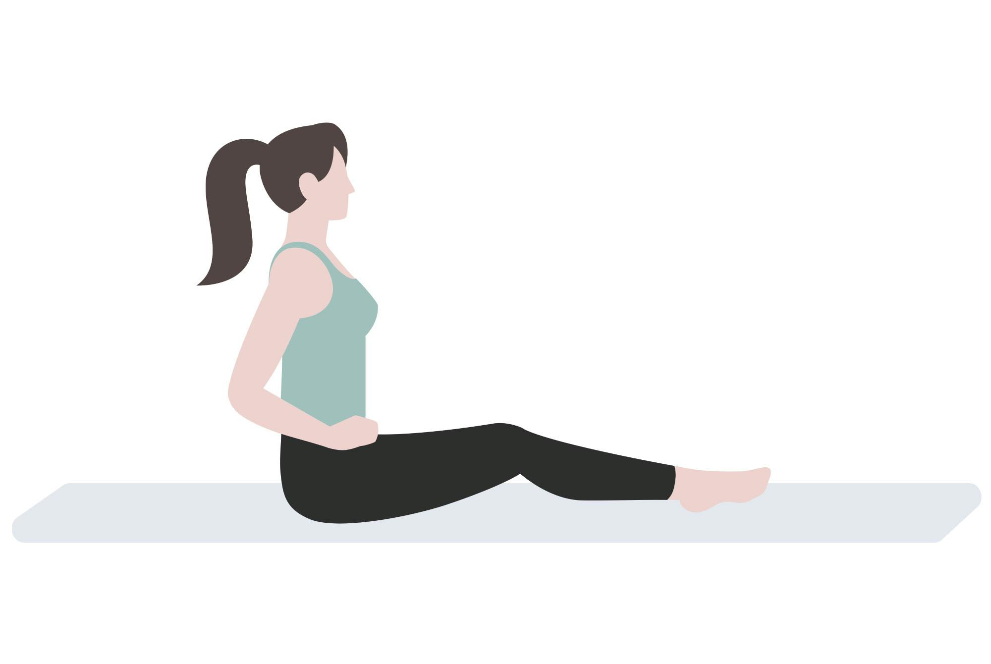 Illustration af måtteøvelse