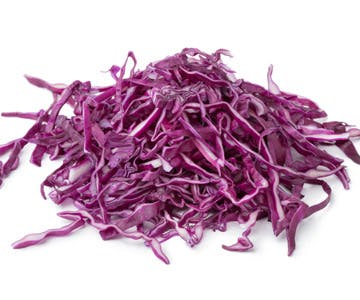 Snittet rødkål