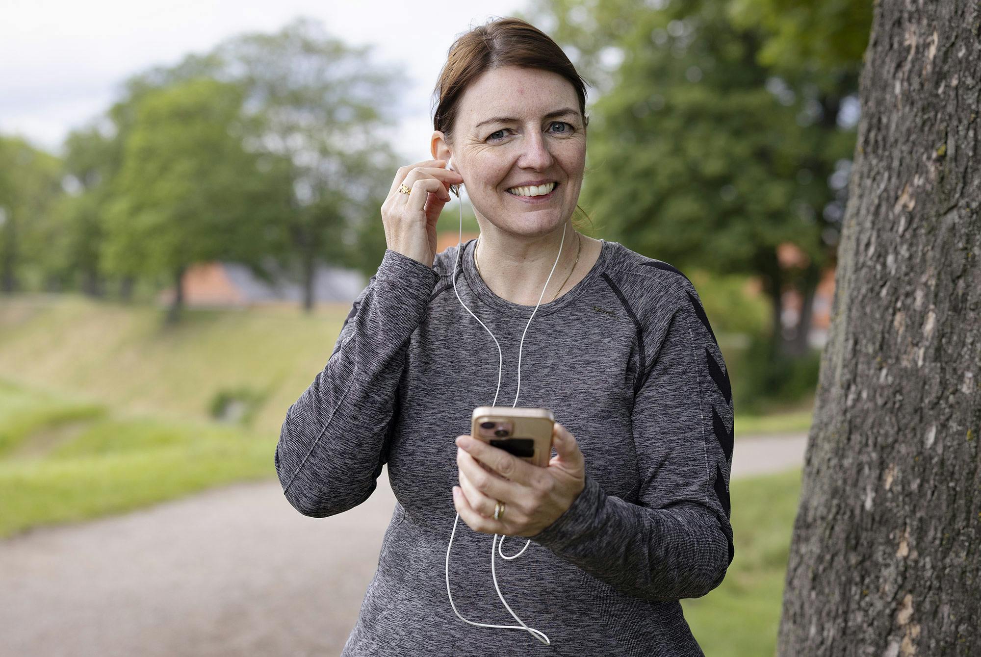 Michelle har följt promenadprogrammet