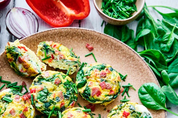 Äggmuffins till frukost