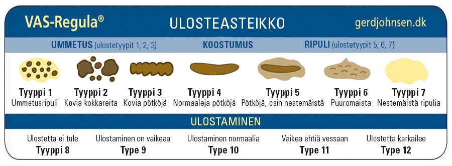 VAS-regula ulosteskaala