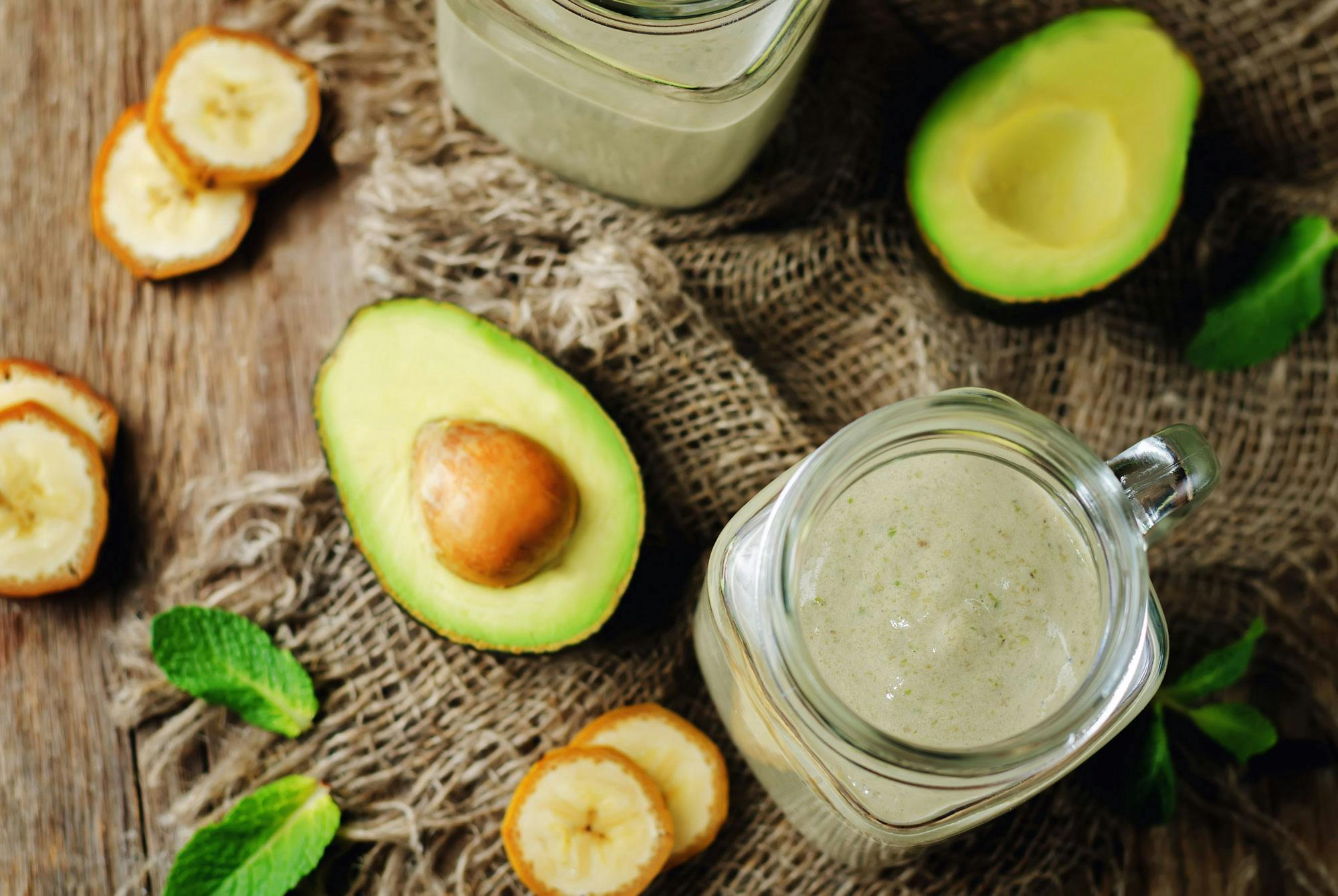 avokado och banan är kalorifattig mat som mättar - avokado och banan mättar kalorisnålt