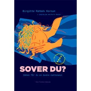 Bogforside "Sover du?" af Birgitte Rahbek Kornum