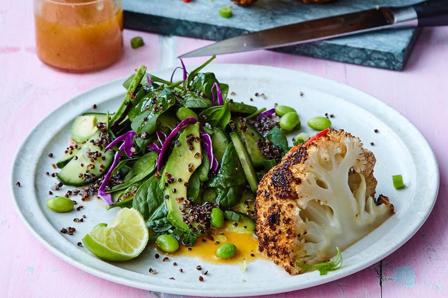 Misomarinoitua kukkakaalia.