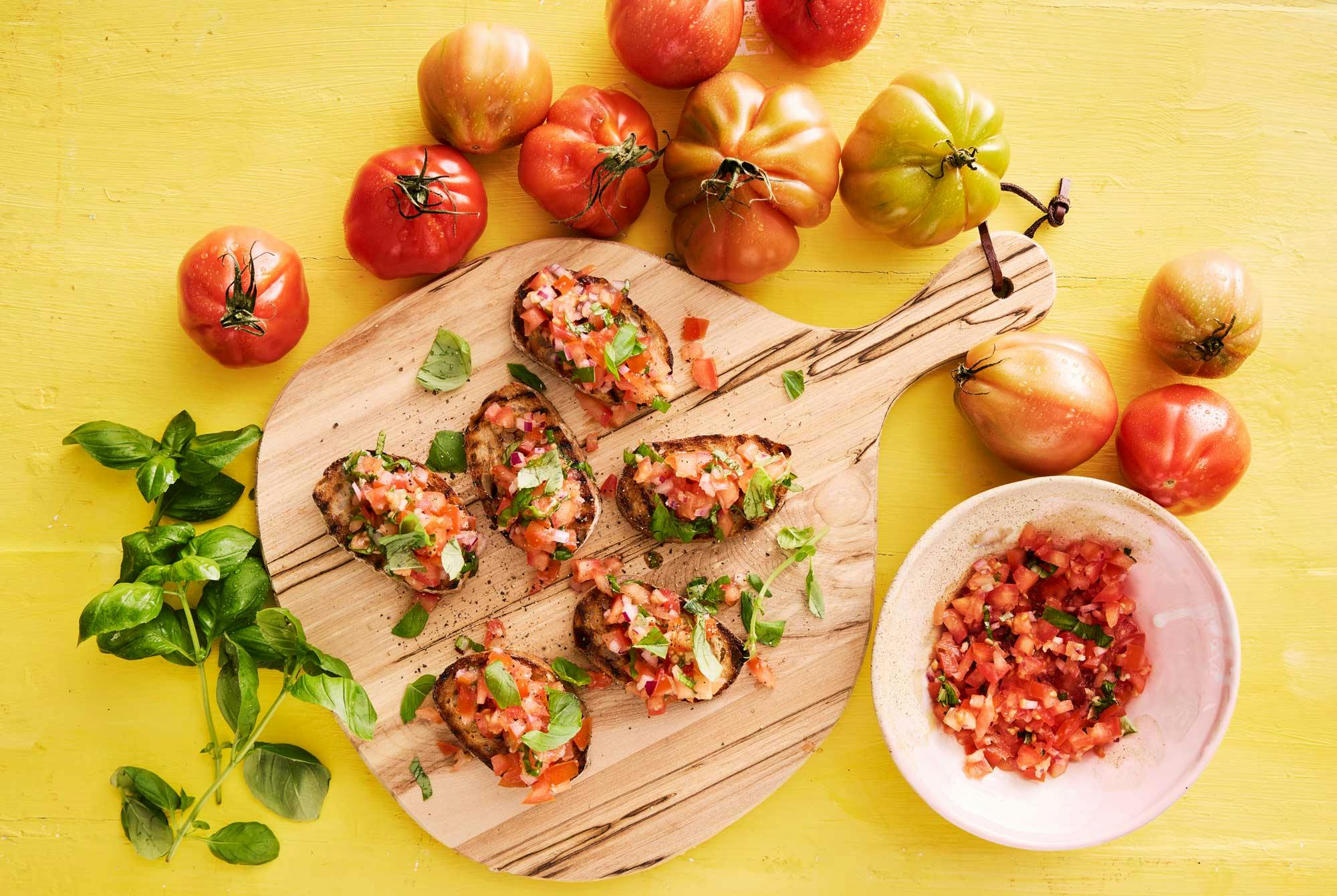 Bruschetta med tomat