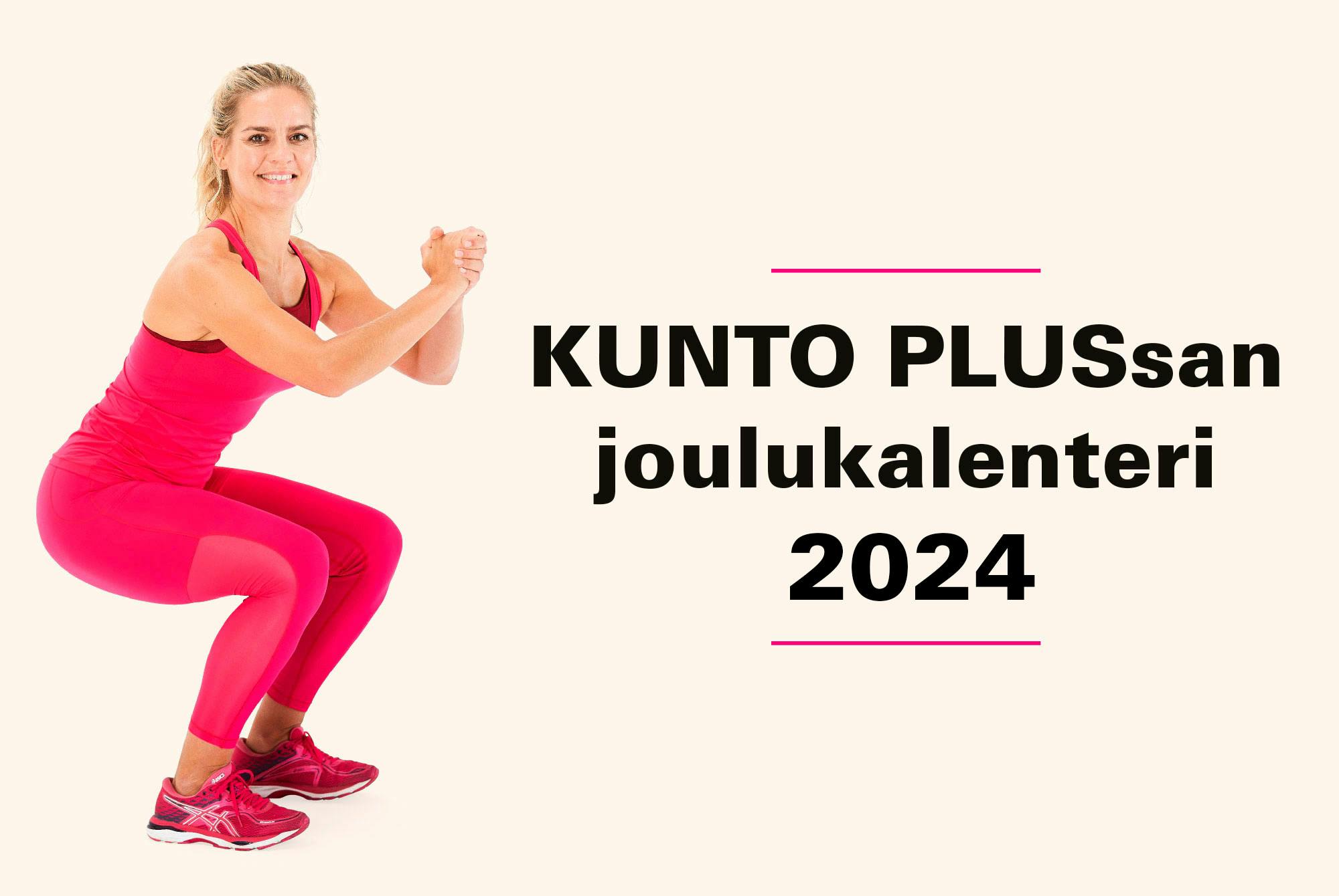 Nainen tekee kyykkyä