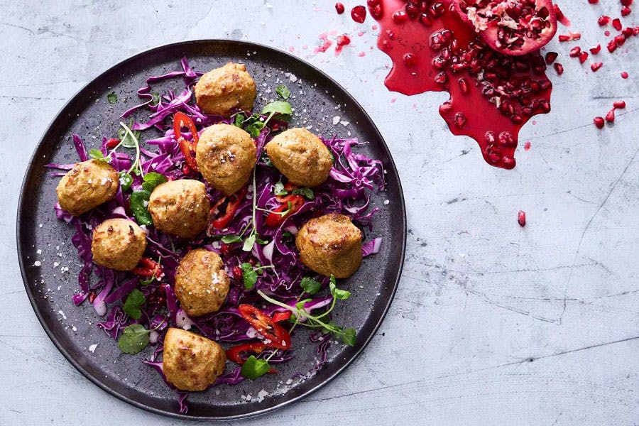 Falafler lavet i airfryer