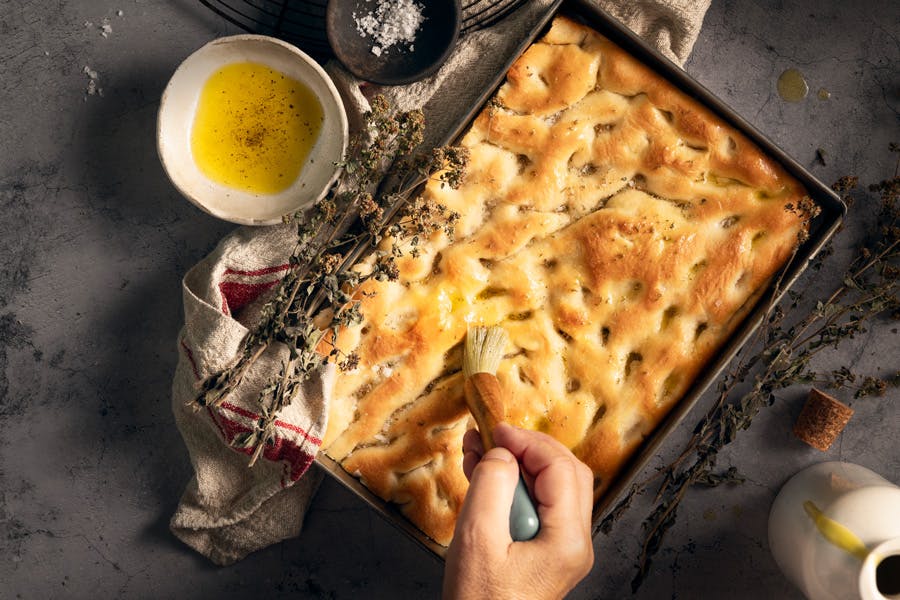 Foccacia med oregano