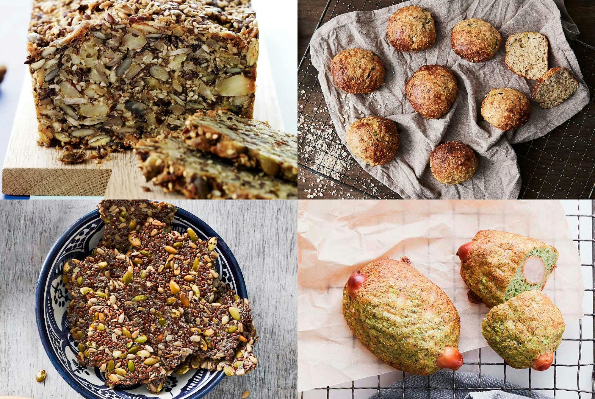 Gluteeniton ja vehnäjauhoton leipä