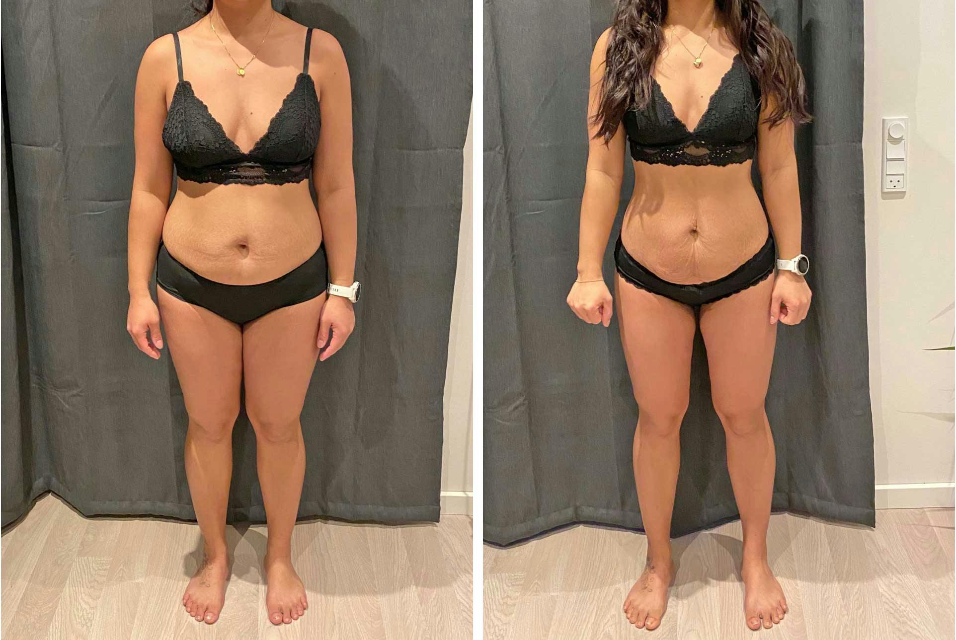 Hahn före och efter