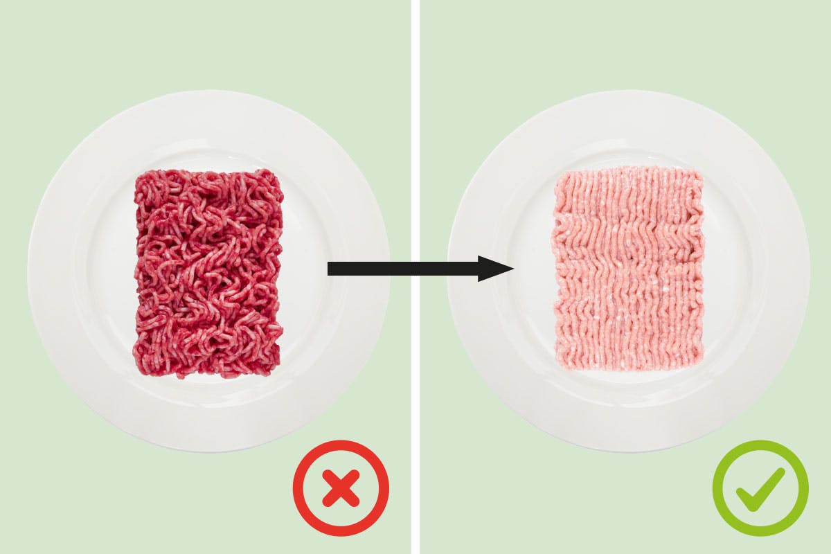 Byttehandel: Kjøttdeig av storfekjøtt og kylling