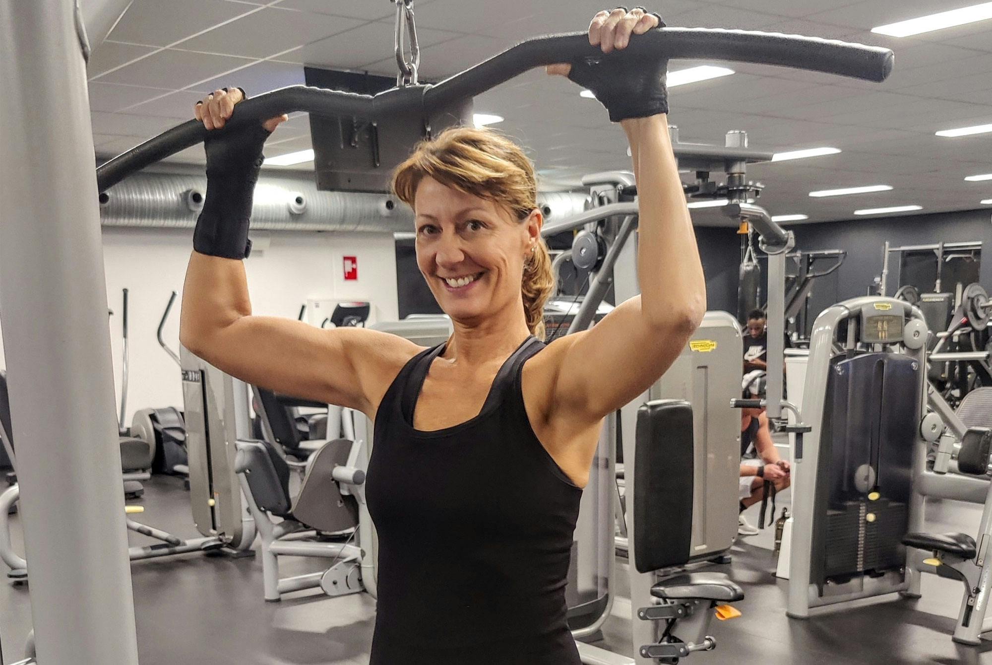 Heli, 52 v, lihaskuntotreeni 3–4 kertaa viikossa, maastopyöräily ja vaellus