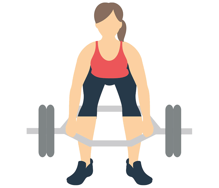 Dødløft med hex bar/trap bar