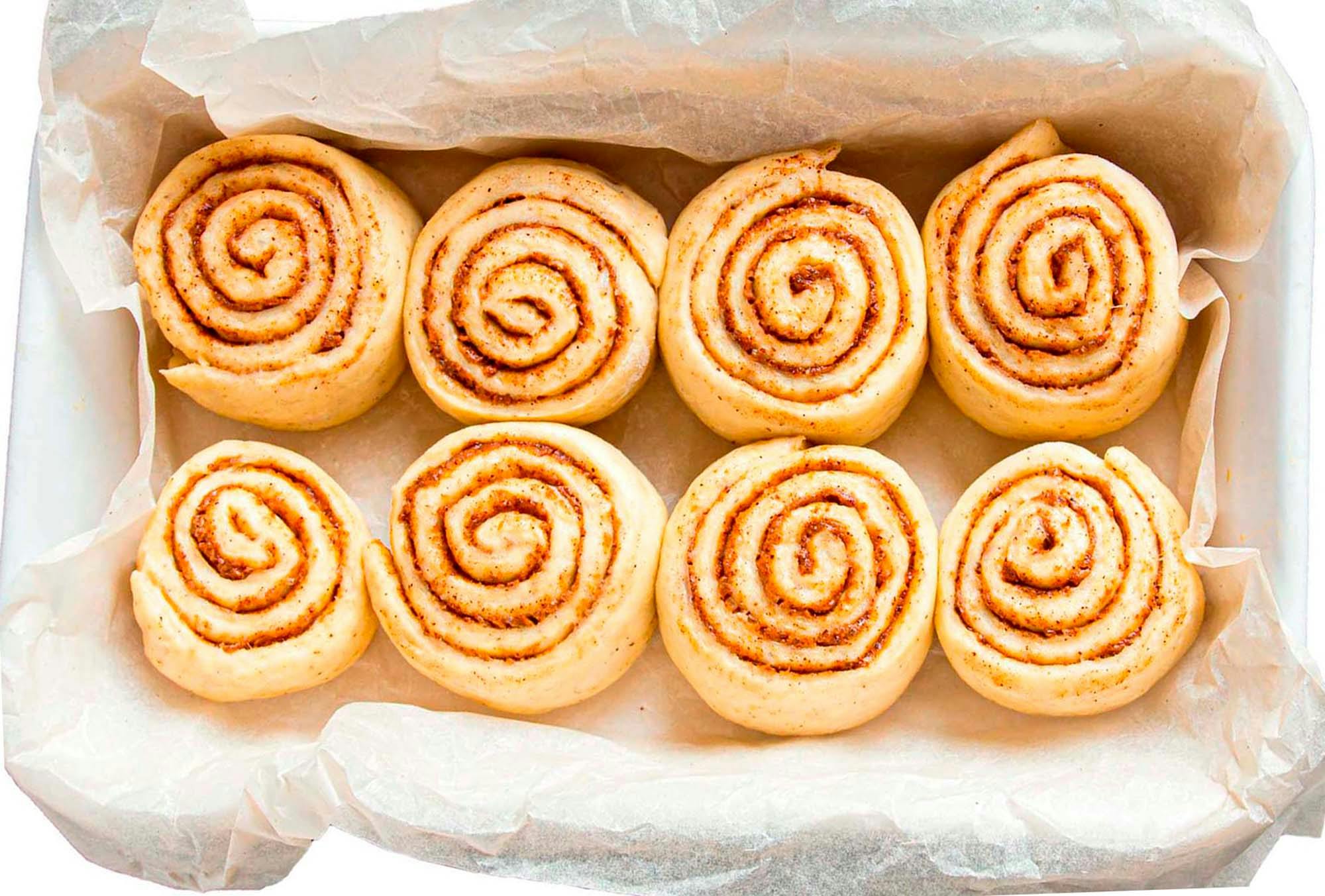 Koldhævede kanelsnegle