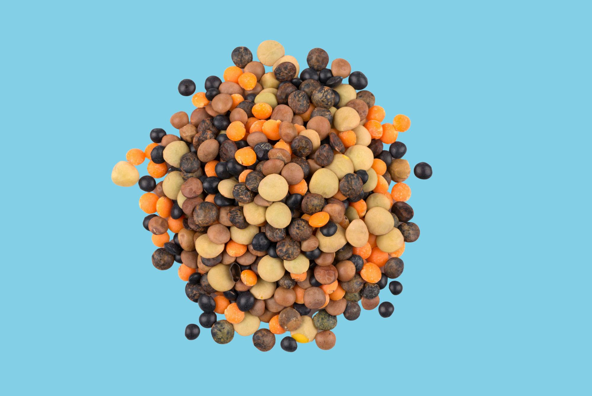 Linser er proteinrig kost