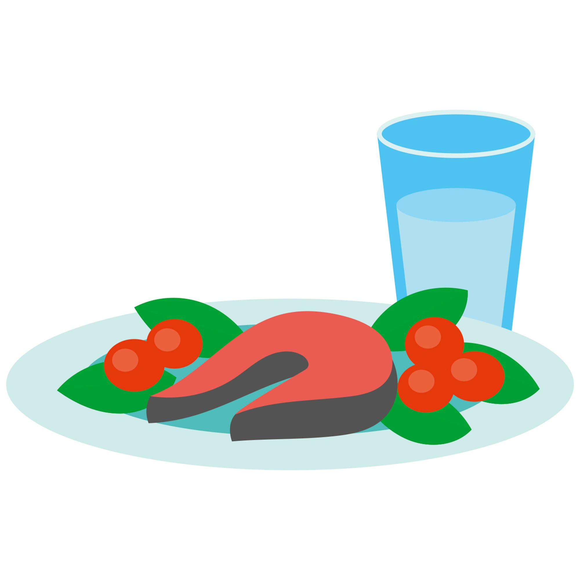 Ruokaa ennen spinningiä.