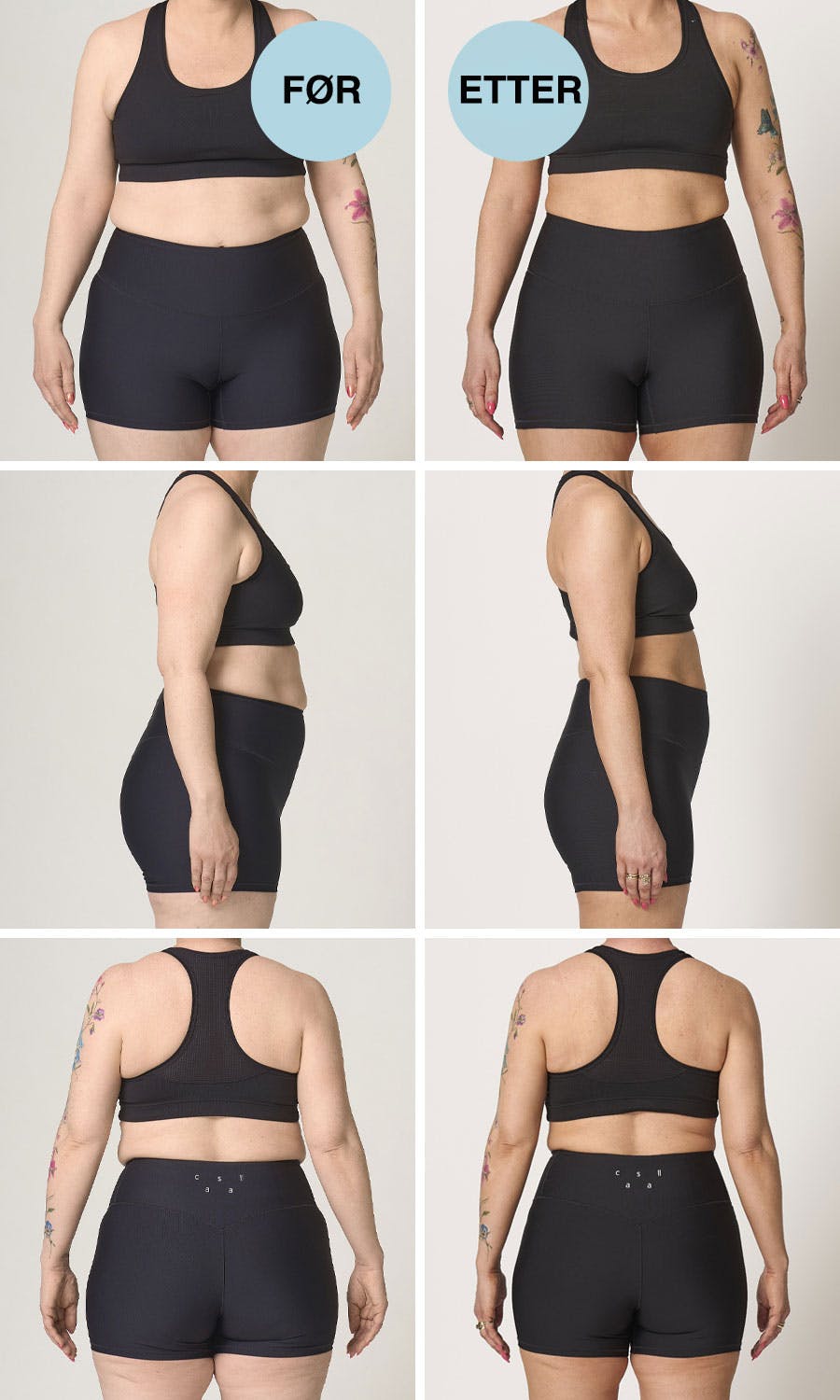 Maria, matplan-case, før og etter