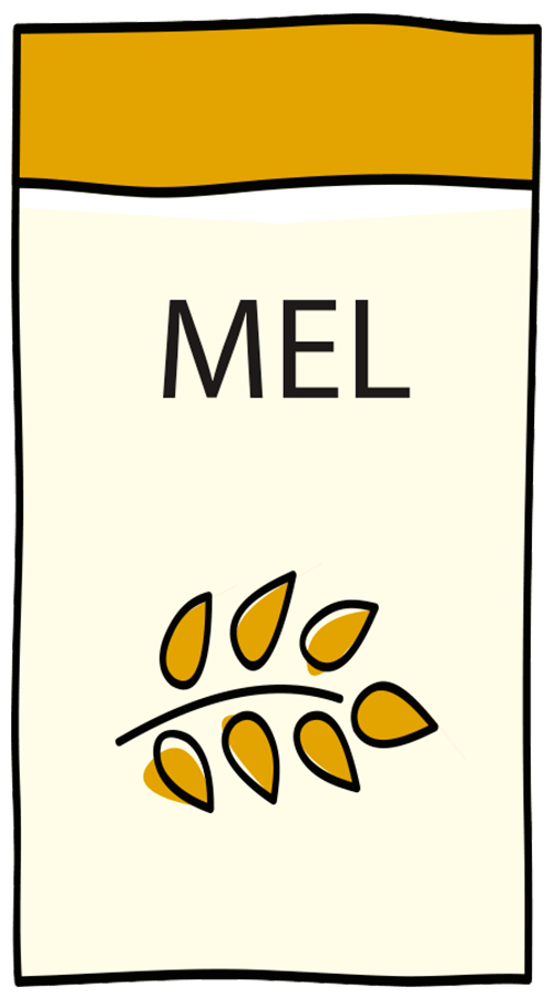 Mel til kanelsnegle