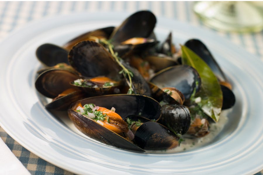 Simpukoita ja timjamia