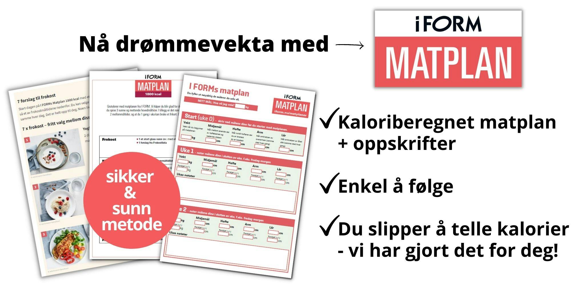 Nå drømmevekta