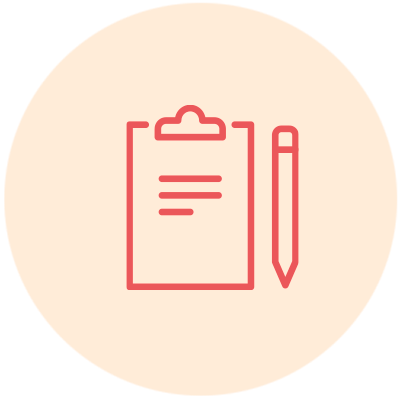 Muistilehtiön ja kynän kuvake