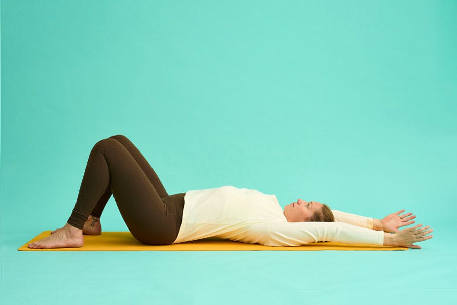 Øvelser for lænden – vejrtrækning med bækkenvip 2