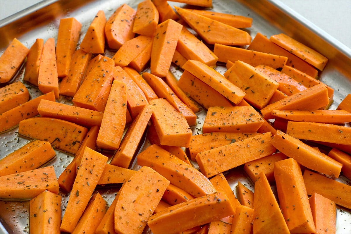 Ovnsbakte søtpoteter
