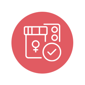 Pillerburk illustrerar tillskott av östrogen