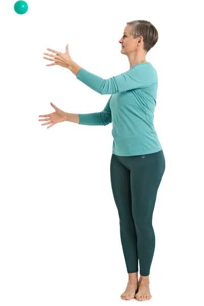 Postural träning, bollövning