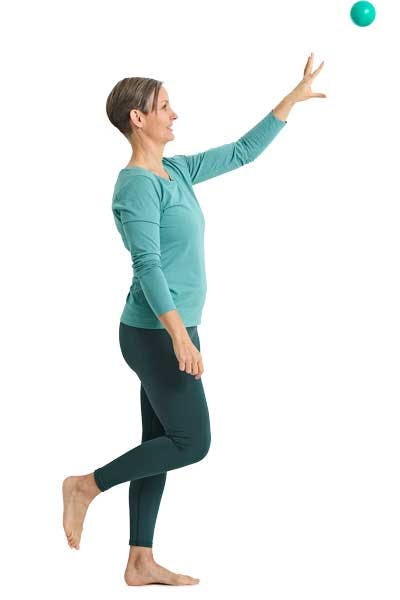 Postural träning, bollövning