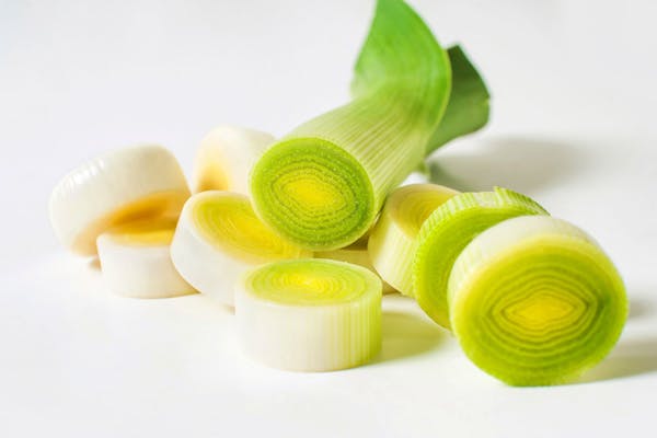 En porre skåret i ringe