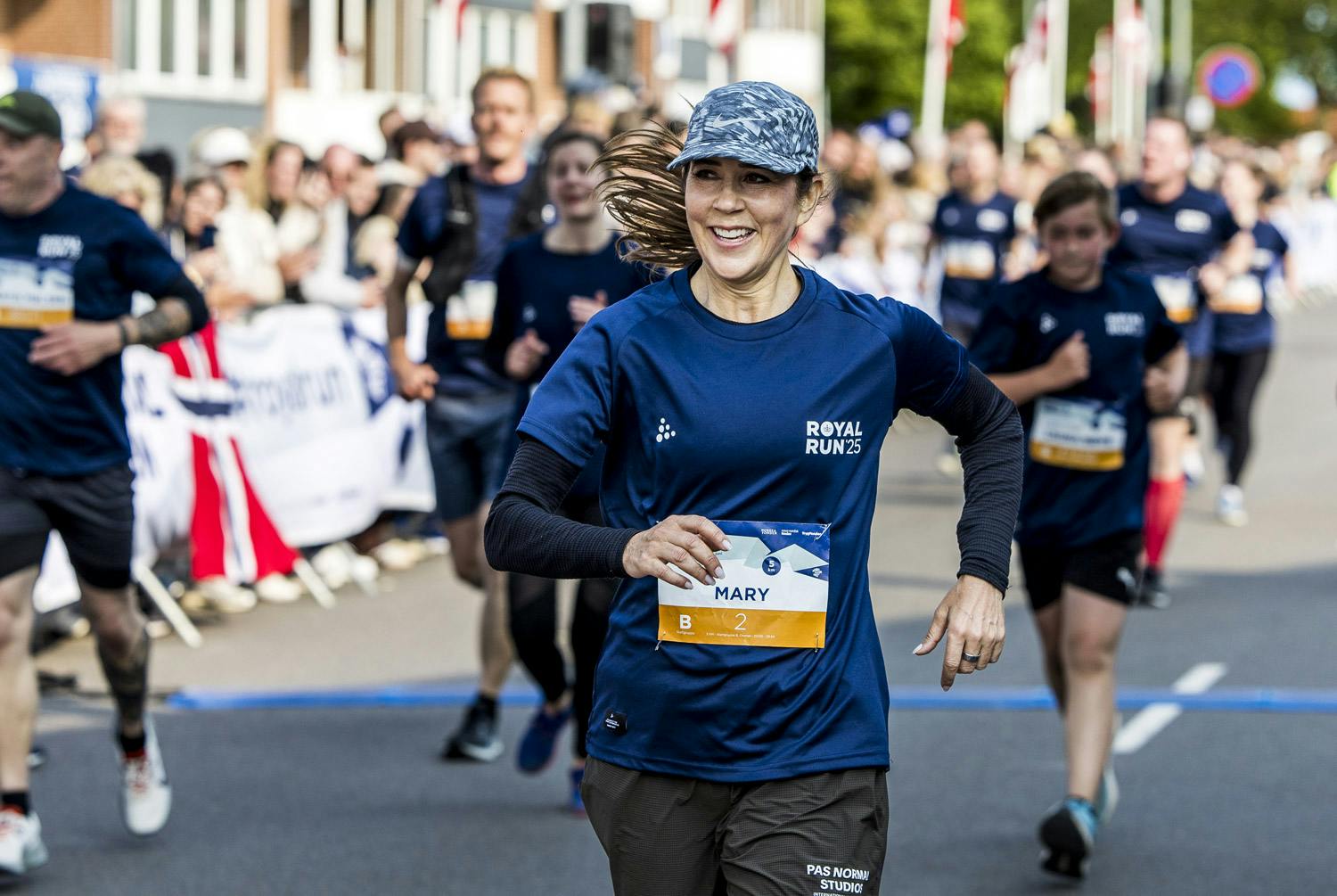 Dronning Mary løber 5 km i Korsør til Royal Run 2025