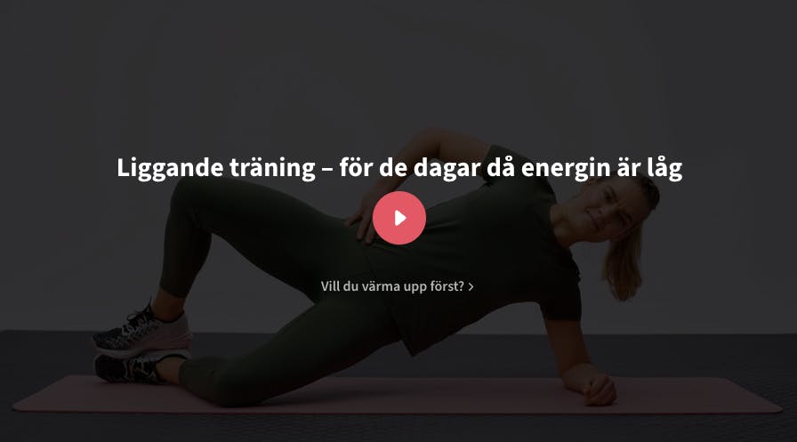 Liggande träning