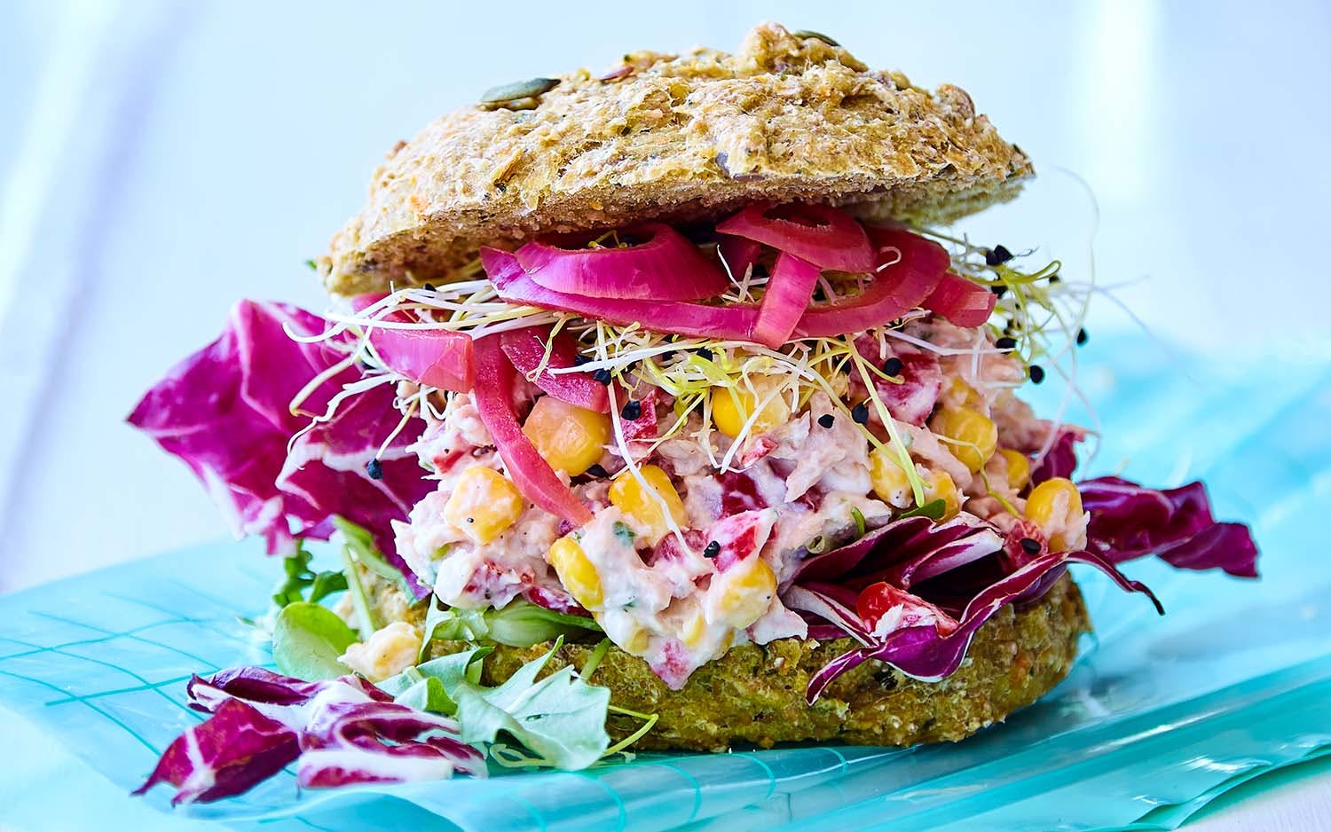 Sandwich med tunmousse